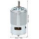 thumbnail image 4 of Motor motor de taladro eléctrico ventilador de refrigeración de taladro de CC exquisito fácil de limpiar regalo empresarial para experimentos para centros comerciales ANGGREK Otros, 4 of 8