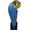 Blue, variant on Mid-Century Modern Owl Statue, 15 Inch Decor Sculpture | , mid-century style, bookshelf accent, office desk art, mantel display, collectible figurine,