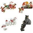 thumbnail image 4 of Christmas Table Corner Decoration, Mini Christmas Sculpture Figurines Christmas Decorations for Shelf Desk Table Resin Statues Xmas Gift, 4 of 4