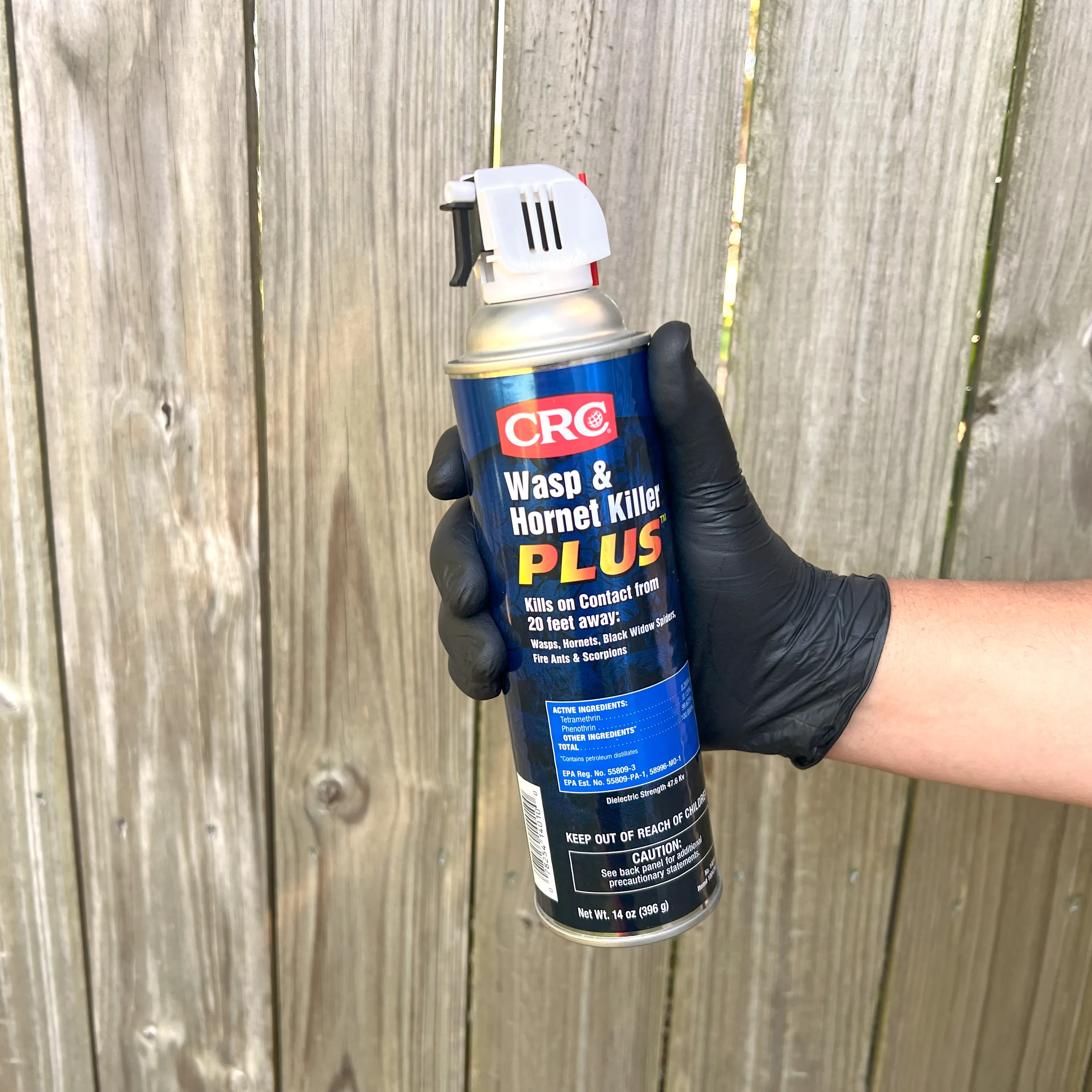 CRC Industries Wasp & Hornet Killer Plus Insecticide 12X14OZ 12 piece 12 pack