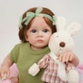 thumbnail image 6 of Miaio 20 inch Soft Body Reborn Baby Doll with for Ages 3+ Year Old Girls, 6 of 8
