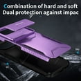 thumbnail image 7 of Allyechgroup Google Pixel 9 Pro Case, Sliding Camera Lens Protective Heavy Duty Shockproof Anti-Scratch Bumper Protective Phone Case for Google Pixel 9 Pro, Purple, 7 of 7