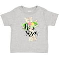 thumbnail image 3 of Inktastic He is Risen Cross with Script and Flowers Boys or Girls Toddler T-Shirt, 3 of 5
