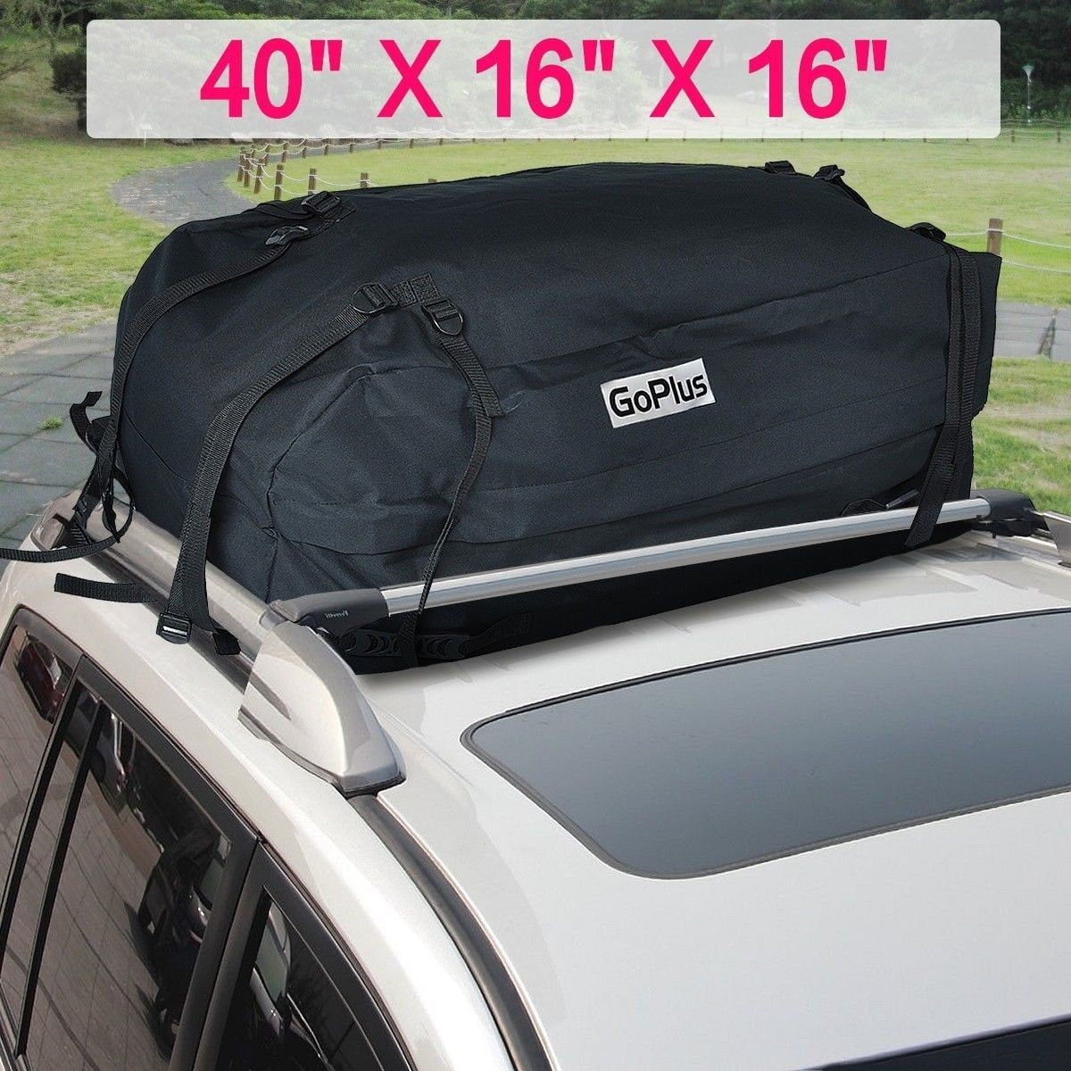 Creek Far Ejeren Roof Top Car Van Suv Waterproof Luggage Travel Cargo Rack Storage Bag  Carrier - Walmart.com