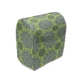 thumbnail image 1 of Lime Green Stand Mixer Cover, Oriental Moroccan Mandala Middle Eastern Boho Retro Pattern, Kitchen Appliance Organizer Bag Cover with Pockets, 5 Quarts, Fern Green White, by Ambesonne, 1 of 4