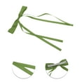 thumbnail image 3 of Unique Bargains 1 Pc Fashion Double Bow Hair Clips Hairdo Clip for Home Green, 3 of 5