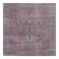 thumbnail image 3 of Unique Loom Sisu Collection Area Rug - Bihar (7' 10" Square Rust Blue/Green), 3 of 7