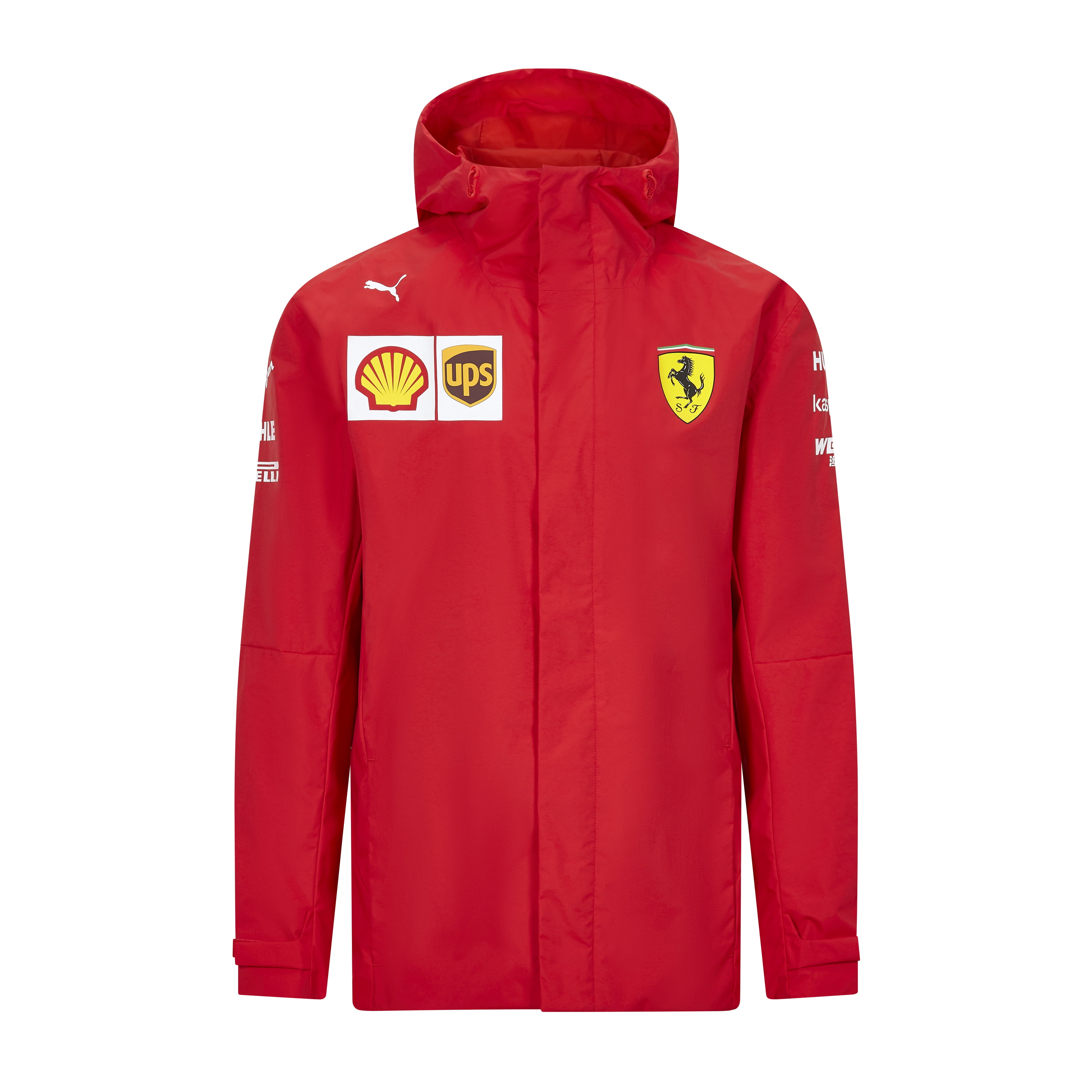 Ferrari - Scuderia Ferrari F1 Men's 2020 Team Rain Jacket Red (M ...