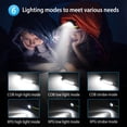 thumbnail image 4 of iMounTEK Motion Sensor LED Headlamp Rechargeable, 270° Illumination Headlight for Fishing Running Camping Hiking, 4 of 7