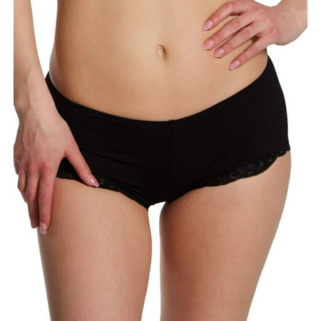 Women s Only Hearts 5656 Delicious Hipster With Lace Panty (Black M)