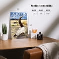 thumbnail image 4 of Cow Skull, Laughlin, Nevada (12x18 Aluminum Art, Indoor Outdoor Metal Sign Decor), 4 of 5