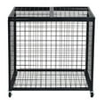 thumbnail image 7 of Sports Ball Storage Cart - Lockable Rolling Cage for Basketballs, Soccer Balls & Volleyballs - Steel Organizer for Gym, School, Garage - Indoor/Outdoor, 7 of 7