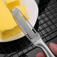 thumbnail image 3 of Butter Knife Hole Cheese Dessert Knife Stainless Steel Jam Knife, 3 of 6