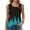 Multicolor F, variant on BRGZLK Tank Tops For Women Irregular Neck Fashion Striped Solid Color Casual Summer Sleeveless Loose Fit Dressy Work T-Shirt