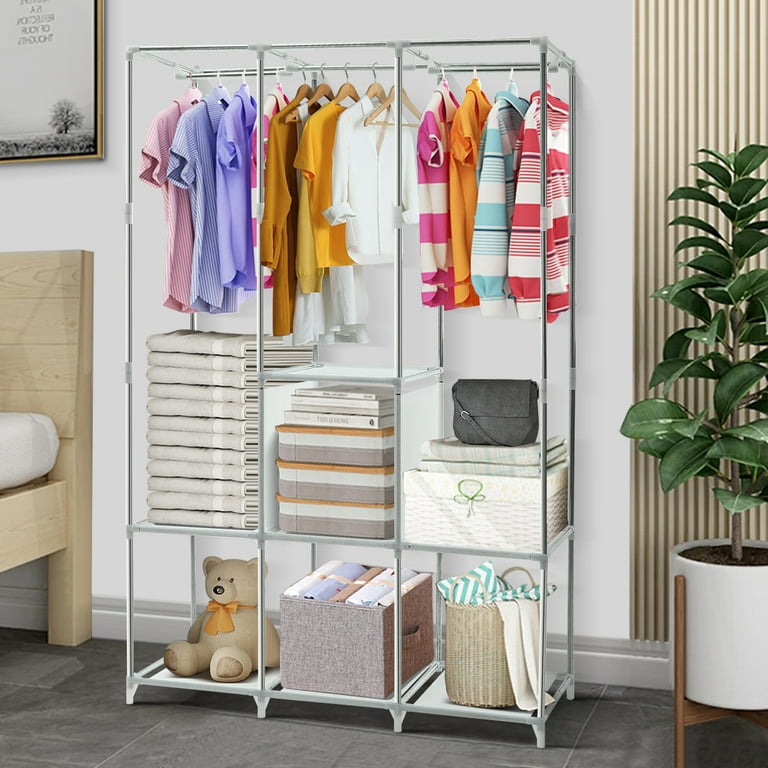 Clothing Laundry Hanger Organizer  Neat Storage For Hanging Tool