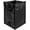 Black, variant on Reusable Lawn and Leaf Garden Bag with Reinforced Carry Handles, Heavy Duty Home and Yard Waste Bag 48-Gallon Woven Polypropylene, Pop-Up Self-Standing Garbage Can,