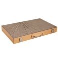thumbnail image 1 of 18 Wood Backgammon Set - Olive Wood - Attache Case, 1 of 5