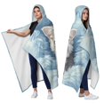 thumbnail image 2 of Cute Kitten Wearable Blanket Hoodies for Women Men Adults Kitten Lovers Plush Lightweight Funny Kittens Hooded Blankets for Travel Bedding Decor Birthday Gifts 50X60 Inch, 2 of 5