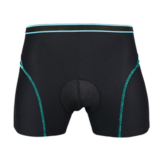 Ropa interior de ciclismo Pantalones cortos de ciclismo de los hombres 3D acolchado bicicleta ropa interior de malla de malla transpirable ligero montar en bicicleta pantalones cortos pantalones Romacci Ropa interior de ciclismo