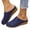 Blue, variant on YOUYEDIAN Orthopedic Shoes for Women Spring Walking Slip on Non Slip Arch Support Sneakers Wide Comfortable Mesh Closed Toe Shoes (White)
