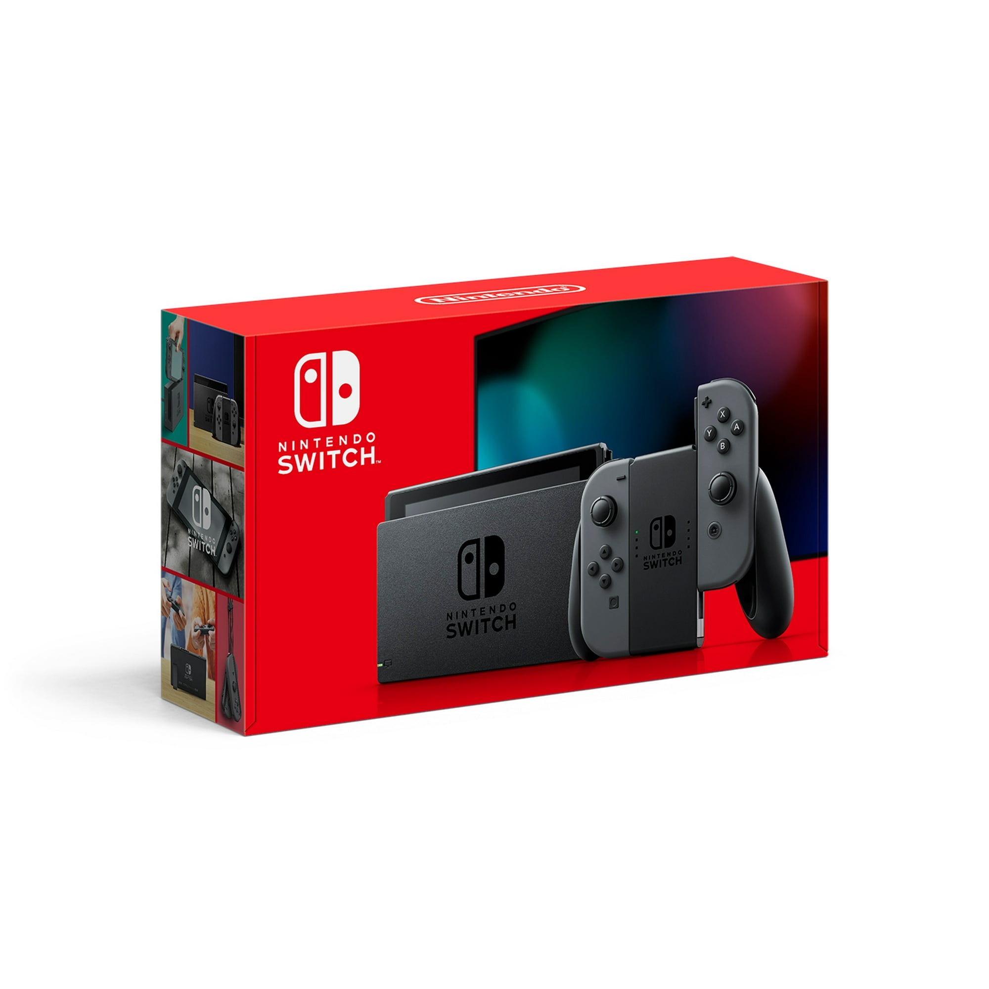 Nintendo Switch Console with Gray Joy-Con