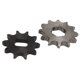 thumbnail image 1 of Piñón Delantero De Motocicleta, 2 Piezas 428 Piñón De Orificio Grande, 12T 20 Mm Piñón Delantero 10 Dientes 12x17 Mm H Juego De Piñón De Cadena Con Orificio, 1 of 5