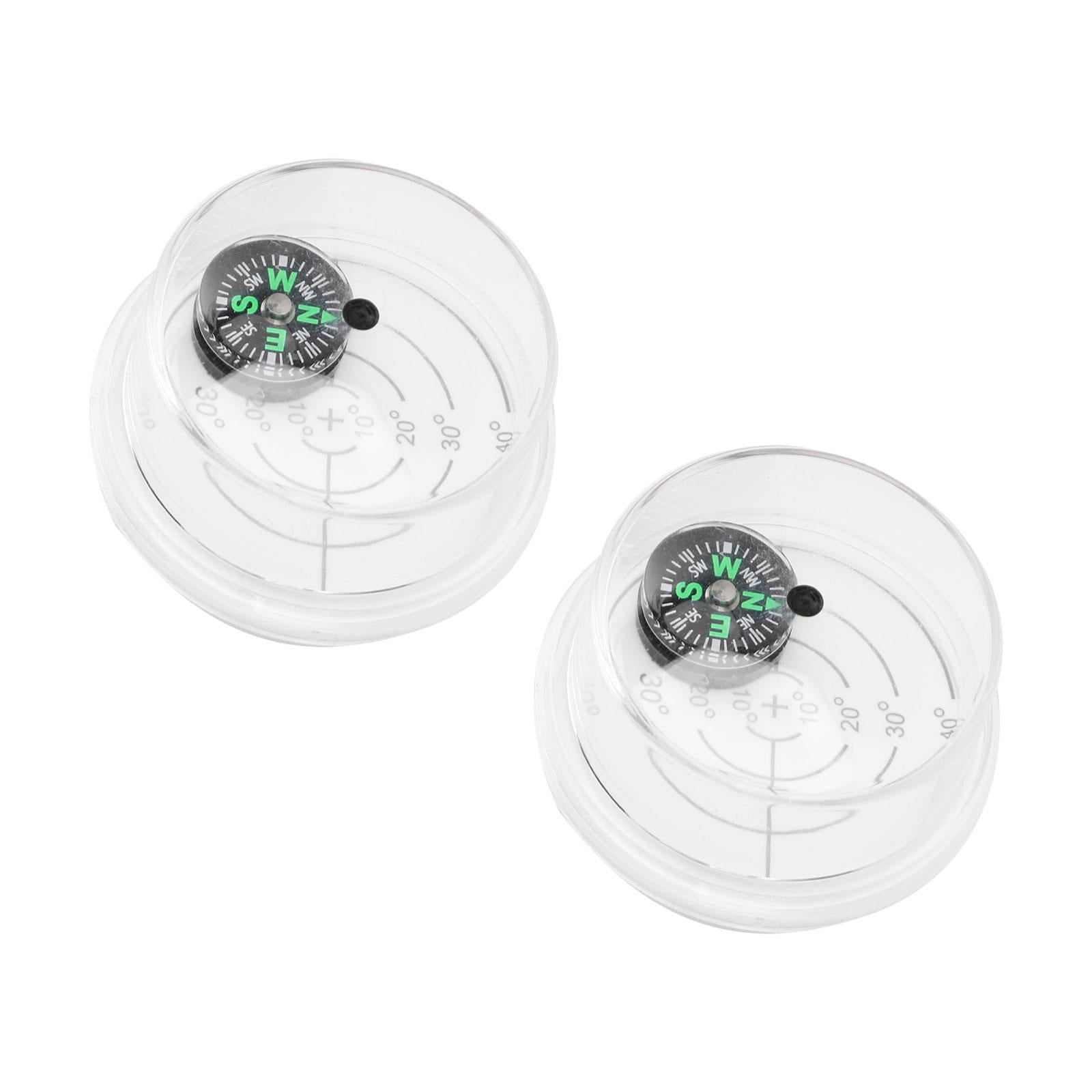 TISHITA Solar Angle Guide, Solar Inclinometer with Compass, Install to Solar Panel Alignment Tool Sun Angle Sun Angle 2pcs