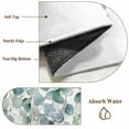 thumbnail image 6 of 3'x5' Area Rugs, Eucalyptus Leaves Indoor Outdoor Area Rug for Living Room Bedroom, Teal Botanical Summer Weeping Washable Bathroom Rugs Kitchen Floor Carpet Mats Home Decor Aesthetic, 6 of 8