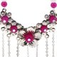 thumbnail image 5 of Tiara de Novia con Flores Joyas de Cabell Boda Fiesta Noche Cóctel Macarena joyería de la frente para las mujeres, 5 of 8