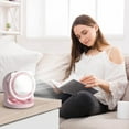 thumbnail image 4 of Portable Desk Fan with Light - 3-Speed Hanging Mini Fan for Dorm, Office & Camping, 4 of 7