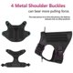 thumbnail image 3 of Pet vest, dog leash vest, pet clothing outdoor dog vest M, 3 of 4