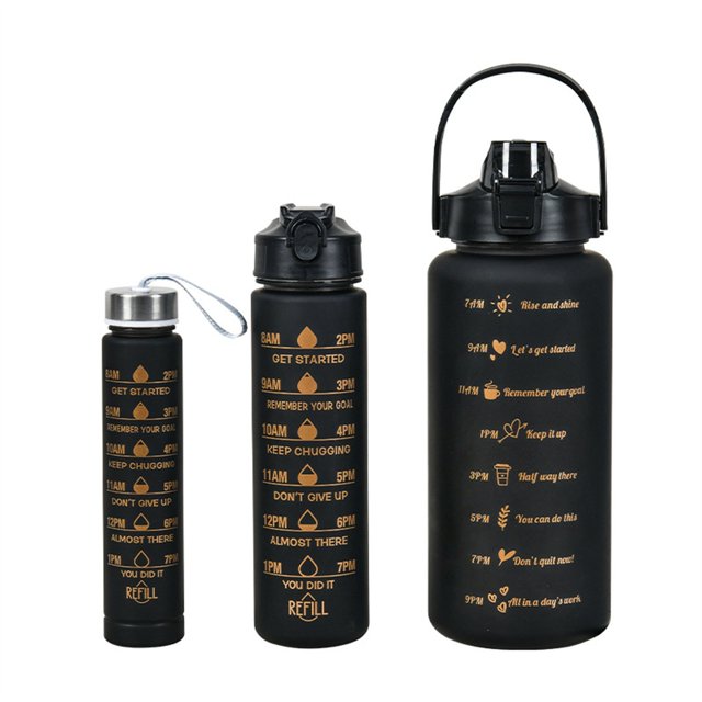 Puntoco Liquidación de artículos de cocina Botella de agua universal para fitness y deportes para hombres y mujeres Vaso de plástico para ciclismo