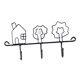thumbnail image 5 of Percha Decorativa de Toal de Lve de Del Trasero de Pared Del Estante Decorativo Del Hierro Creativo Soledad  Perchero de gancho de pared, 5 of 7