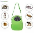 thumbnail image 2 of BadPiggies Breathable Hamster Carrier Bag Guinea Pig Travel Carrier Small Pet Outgoing Bag for Rat Hedgehog Squirrel Chinchilla (M, Green), 2 of 9