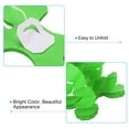 thumbnail image 4 of Uxcell 9.8ft Four-Leaf Garland, 9 Pack Tissue Paper Hanging Flower Garland Reusable Streamers, Lime Green, 4 of 7