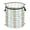 Gingham Tulip Stripe, variant on Popup Laundry Hamper with Lid 50L Flexible Laundry Basket Collapsible Storage Baskets for Home,Red?blue Crack Printed