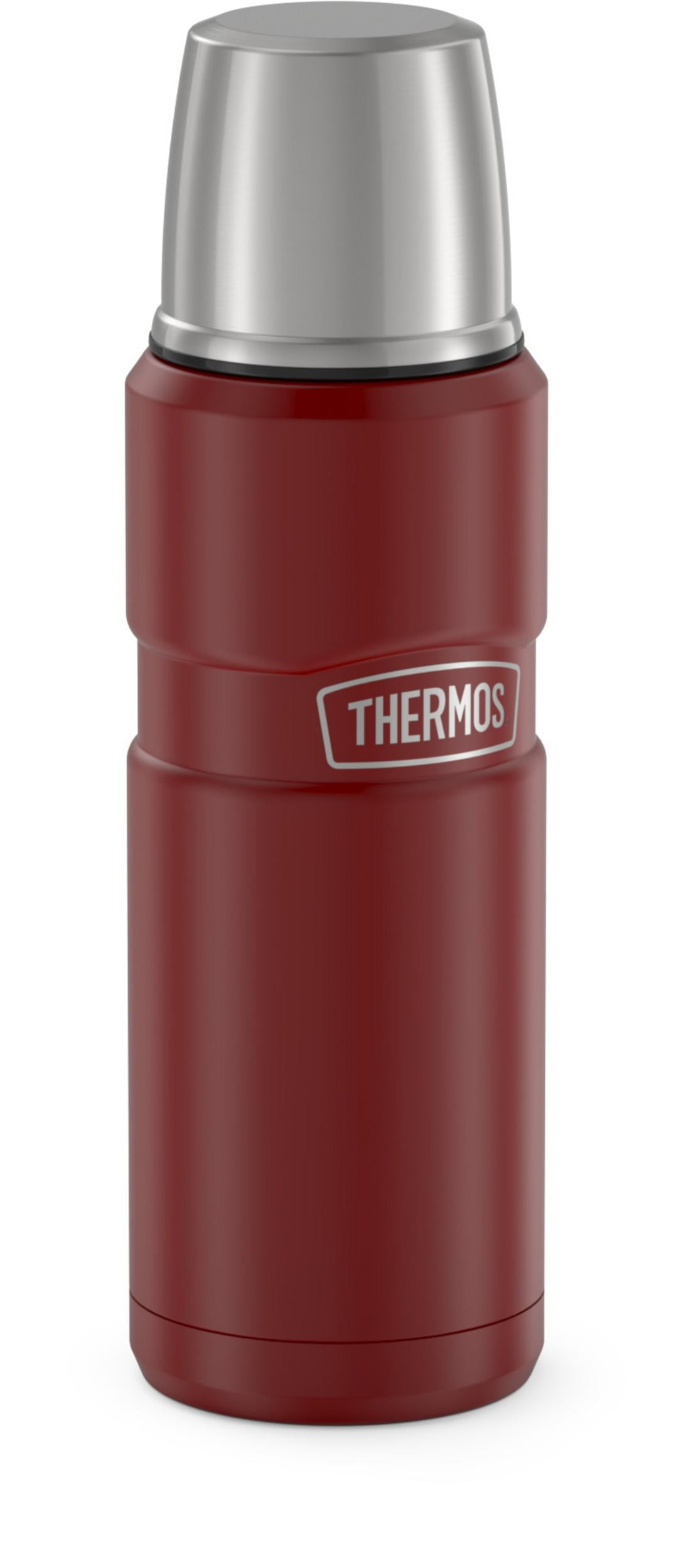 Thermos Stainless King 16 Oz. Matte Red Stainless Steel Travel Mug - Baller  Hardware
