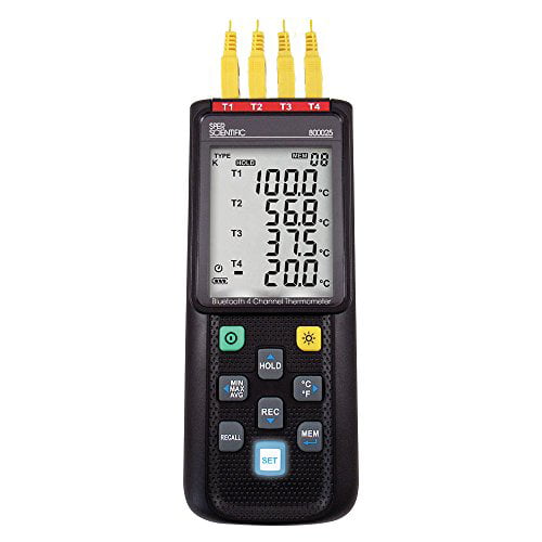 Sper Scientific 800004 Basic Thermocouple Thermometer Type K/J