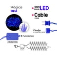 thumbnail image 2 of Serie Led Navicolors Luz Azul 300 Focos 8 Funciones 13 mt Plástico Alta Resistencia, 2 of 4
