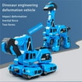 thumbnail image 4 of Transforming Excavating Machinery Brachiosaurus Toys Engineering Vehicle Car Toy Pull Back Race Car Christmas Gifts For Boys And Girls, 4 of 6