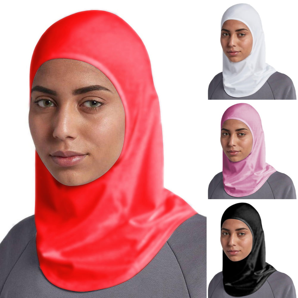 Adult Turban Women/Men Muslim Hijab Niqab Headwrap Scarf Bonnet Cap 
