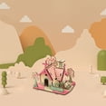 thumbnail image 2 of 3D Wooden Puzzle Educational DIY Building Model Toy for Children and Students Learning Activity, 2 of 4