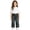 0#^Black345, variant on WOYY Toddler Girls Elastic Waist Jeans Straight Leg Denim Pants with Hearts Patches, Black