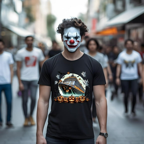 Cruise Ship Halloween T-Shirt 2025, Hawaii Cruise Shirt, Spooky Season Tee, Cute Halloween Shirt for Gift, Scary Halloween Party Shirt.