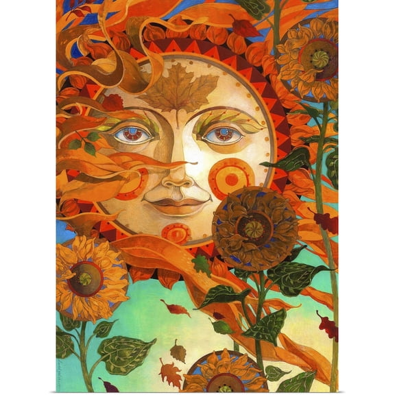 Great BIG Canvas | Rolled David Galchutt Poster Print entitled Autumn Sun