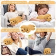 thumbnail image 2 of Dog Heating Pad for Period Cramps Menstrual Pain Relief, Portable Electric Heat Pads USB Powered, Cute Golden Retriever Plush Stuffed Gift, Funny Gifts for Women Teen Girls Christmas Birthday Easter, 2 of 7