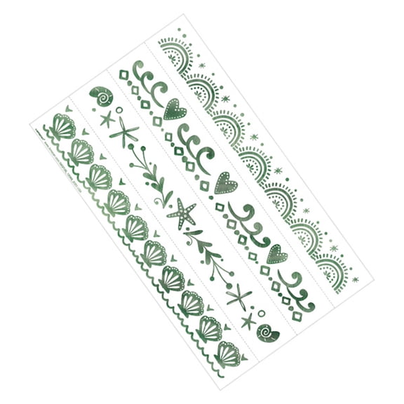 Shimmering Mermaids Tattoo Bracelet (8)