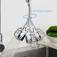 thumbnail image 3 of Extensor de grifo de cocina, aireador de grifo giratorio de 360° móvil para ahorro de agua, pulverizador de fregadero ajustable de 2 modos, 3 of 5