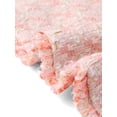 thumbnail image 5 of DARING DIVA Women's Plaid Tweed Long Sleeve Open Front Work Office Jacket S Pink, 5 of 5