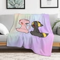 thumbnail image 7 of Pokemon Eevee Umbreon Throw Blanket Cute Flannel for Boys Girls Men Women, 7 of 7